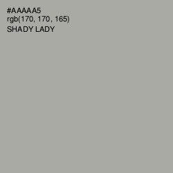 #AAAAA5 - Shady Lady Color Image